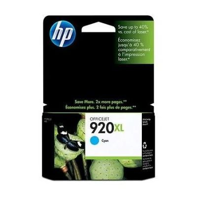 Лот: 13116235. Фото: 1. Картридж HP CD972AE (№920XL, cyan... Картриджи, расходные материалы
