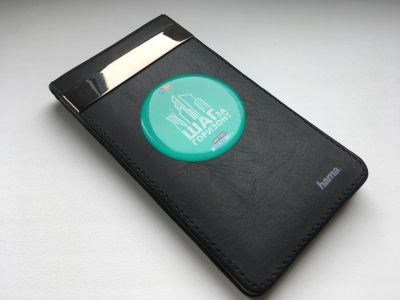 Лот: 11578383. Фото: 1. Кожаный Power Bank 8000 mAh -... Внешние, портативные аккумуляторы для смартфонов (Power bank)