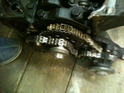 Лот: 4521073. Фото: 1. toyota vitz scp10 двс 1sz-fe цепь... Двигатель и элементы двигателя