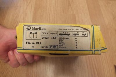 Лот: 4569918. Фото: 1. Колодки 011 MarKon. Тормозная система
