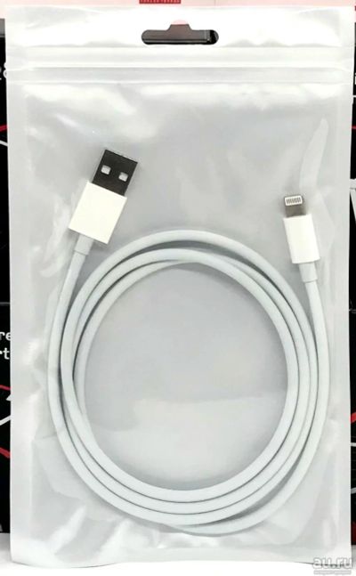 Лот: 17620765. Фото: 1. Зарядный кабель USB – Lightning... Дата-кабели, переходники