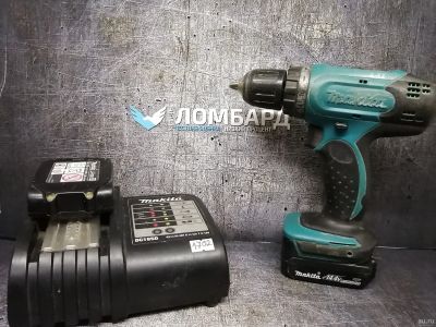 Лот: 15955445. Фото: 1. Дрель-шуруповерт Makita BDF343SHE... Электроинструмент