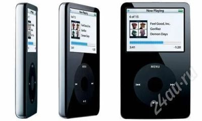 Лот: 253287. Фото: 1. ipod classic 30gb. Плееры