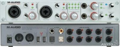 Лот: 4398684. Фото: 1. Звуковая карта M-Audio FireWire... Микшеры, предусилители, микрофонные эффекты
