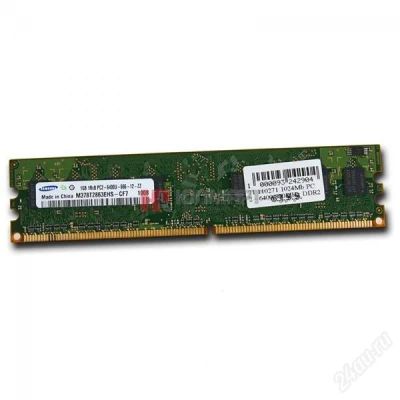 Лот: 1084749. Фото: 1. samsung 1gb 1rx8 pc2-6400u-666-12-zz... Оперативная память