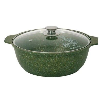 Лот: 25536871. Фото: 1. Кастрюля-жаровня с крышкой KUKMARA... Кастрюли