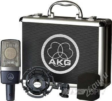 Лот: 2382083. Фото: 1. Микрофон конденсаторный AKG C214. Студийные микрофоны, радиомикрофоны и радиосистемы
