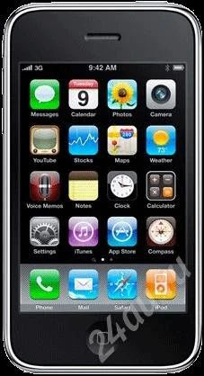 Лот: 725610. Фото: 1. Apple iPhone 3GS Black 8 Гб. Смартфоны