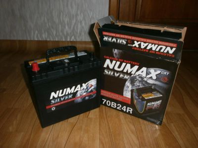 Лот: 3799033. Фото: 1. Аккумулятор Numax Silver 70B24R... Аккумуляторы