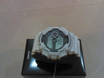 Лот: 1684837. Фото: 1. Casio G-SHOCK GD-100 белые , новые... Оригинальные наручные часы