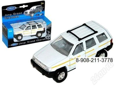 Лот: 350816. Фото: 1. моделька Jeep Grand Cherokee. Автомоделизм