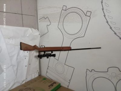 Лот: 21424924. Фото: 1. Винтовка пневматическая. Пневматическое оружие
