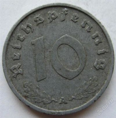 Лот: 1777488. Фото: 1. vz Германия 10 пфенигов 1940 A. Германия и Австрия
