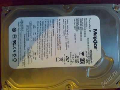 Лот: 467184. Фото: 1. Жесткий диск MAXTOR 250gb. Жёсткие диски (HDD)