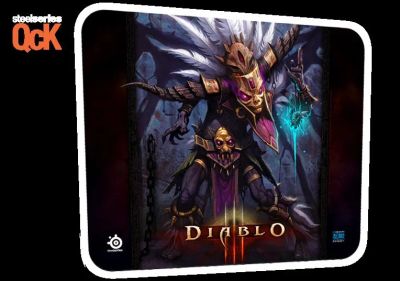 Лот: 3307056. Фото: 1. Коврик SteelSeries QcK Diablo... Коврики