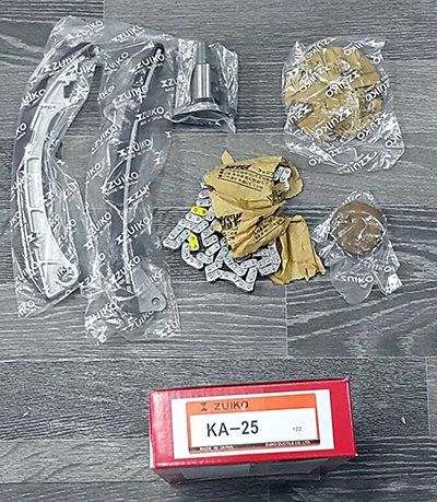 Лот: 11831666. Фото: 1. Комплект для замены цепи ГРМ для... Двигатель и элементы двигателя