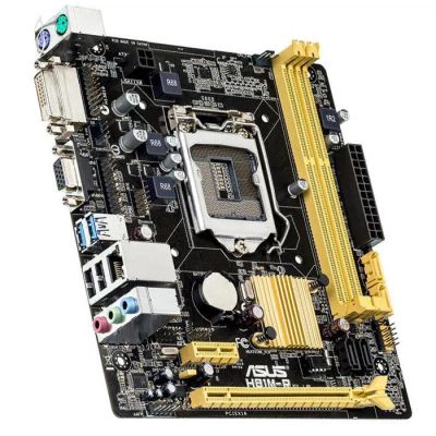 Лот: 20232493. Фото: 1. Материнская плата Asus H81M-R... Материнские платы