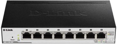 Лот: 15473589. Фото: 1. Коммутатор D-link dgs-1100-08p... Коммутаторы