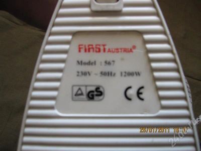 Лот: 736855. Фото: 1. утюг FIAST. Утюги, парогенераторы, отпариватели