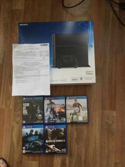 Лот: 6798557. Фото: 1. Продам Sony playstation 4 500... Игровые приставки, консоли