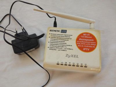 Лот: 10412452. Фото: 1. ZyXEL Keenetic Lite. Маршрутизаторы (роутеры)