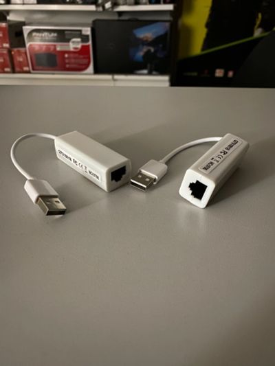 Лот: 17573449. Фото: 1. Адаптер сетевой USB 2.0 LAN Сетевая... Зарядные устройства, блоки питания для бытовой техники