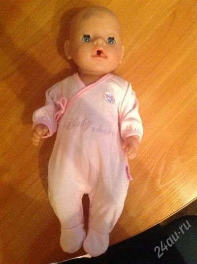 Лот: 2823542. Фото: 1. Кукла Zapf Baby Born Покорми меня... Куклы и аксессуары
