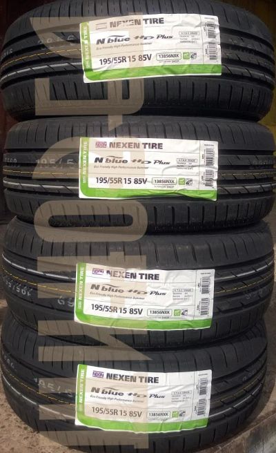 Лот: 7158778. Фото: 1. Шины 195/55 R15 195/55/15 Nexen... Шины