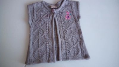Лот: 11208342. Фото: 1. Жилет кардиган Baby girl. Рост... Свитера, худи, толстовки