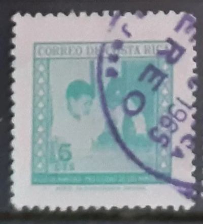 Лот: 25052302. Фото: 1. Марка.Коста Рика. 1965 г. Марки