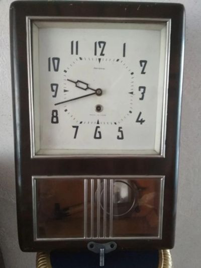 Лот: 11497205. Фото: 1. Часы Янтарь made in ussr. Часы настенные, настольные