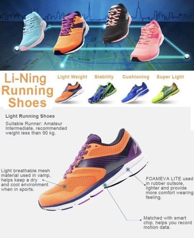 Лот: 18881299. Фото: 1. Кроссовки Li-Ning Running Shoes. Кеды, кроссовки, слипоны