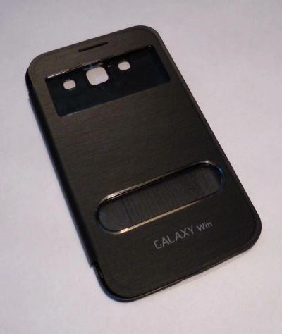 Лот: 4325549. Фото: 1. Чехол-обложка с окошком для Samsung... Чехлы, бамперы