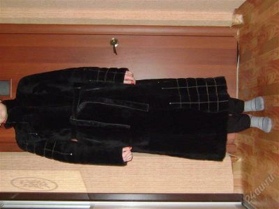 Лот: 1527728. Фото: 1. Шуба стриженный мутон р44 срочно. Верхняя одежда