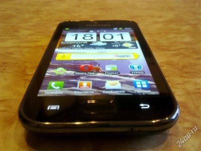 Лот: 1614918. Фото: 1. срочно samsung galaxy s sclcd... Смартфоны