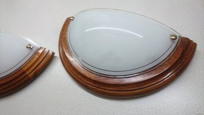 Лот: 13826868. Фото: 1. Светильник настенный (дерево). Другое освещение