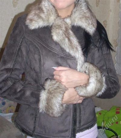 Лот: 2180661. Фото: 1. дубленку. Верхняя одежда