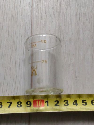 Лот: 14759134. Фото: 1. Химический мерный стаканчик 50мл. Кружки, стаканы, бокалы