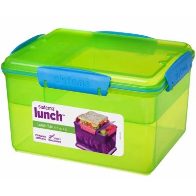 Лот: 24507641. Фото: 1. Ланч-бокс Sistema Lunch, 4 секции... Контейнеры, банки