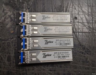 Лот: 16049796. Фото: 1. Модуль SFP Zelax SFP-G-S1310:1550... Другое (сетевые устройства)