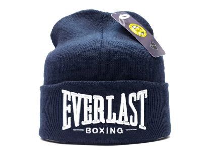 Лот: 12330513. Фото: 1. Шапка Everlast мужская (синий). Головные уборы