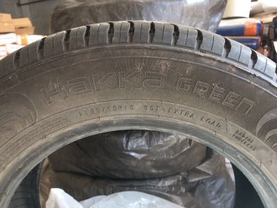 Лот: 15866438. Фото: 1. Nokian Hakka Green R15 195/65. Шины