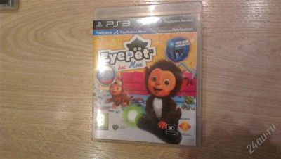 Лот: 2222773. Фото: 1. ДИСК PS3 EYEPET для MOVE. Игры для консолей