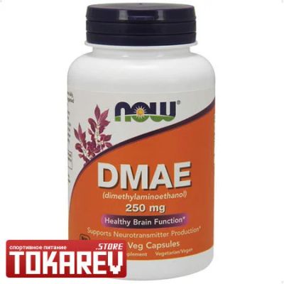 Лот: 14729963. Фото: 1. Ноотроп NOW DMAE (Спортивное питание... Спортивное питание, витамины