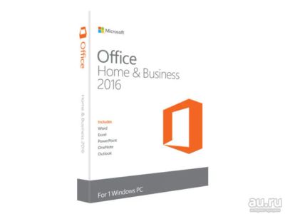 Лот: 13703155. Фото: 1. Microsoft office 2016 Home&Business... Офисные и специальные (CADы)