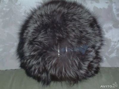 Лот: 4651859. Фото: 1. Шапка женская из чернобурки. Головные уборы