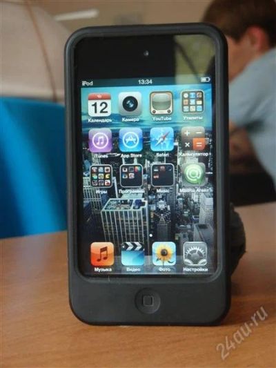 Лот: 1256458. Фото: 1. Ipod touch 4G 32gb + чехол. Плееры