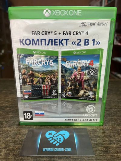Лот: 20729557. Фото: 1. Far Cry 5 + 4. Лицензионный диск... Игры для консолей