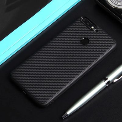 Лот: 13927371. Фото: 1. Чехол ТПУ карбон для Huawei Honor... Чехлы, бамперы