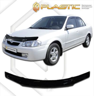 Лот: 13003842. Фото: 1. Дефлектор капота MAZDA Familia... Детали тюнинга